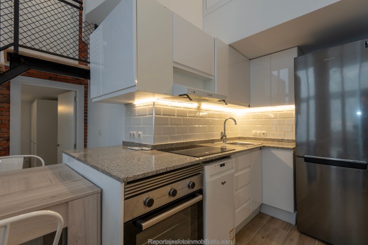 Tour virtual 360° de dormitorio principal en apartamento premium, Barrio de Salamanca – Servicios fotográficos para inmobiliarias.